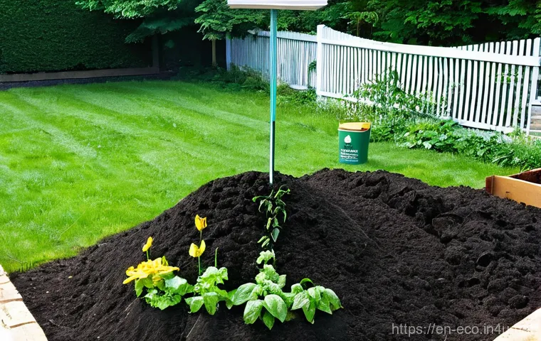 토양 건강 유지 - **"Microscopic Metropolis: The Living Soil"**: A hyper-realistic, macro-photography style illustrati...